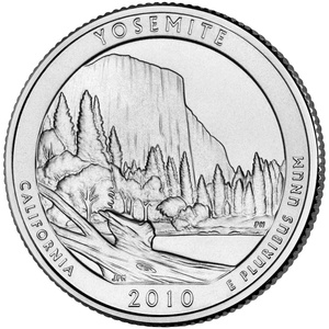 2010 Quarter - S - Yosemite - Proof reverse